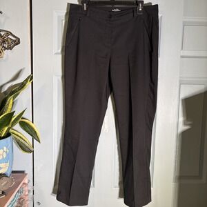 Pinseeker Lady Performance Golf Black Slacks Sz 10